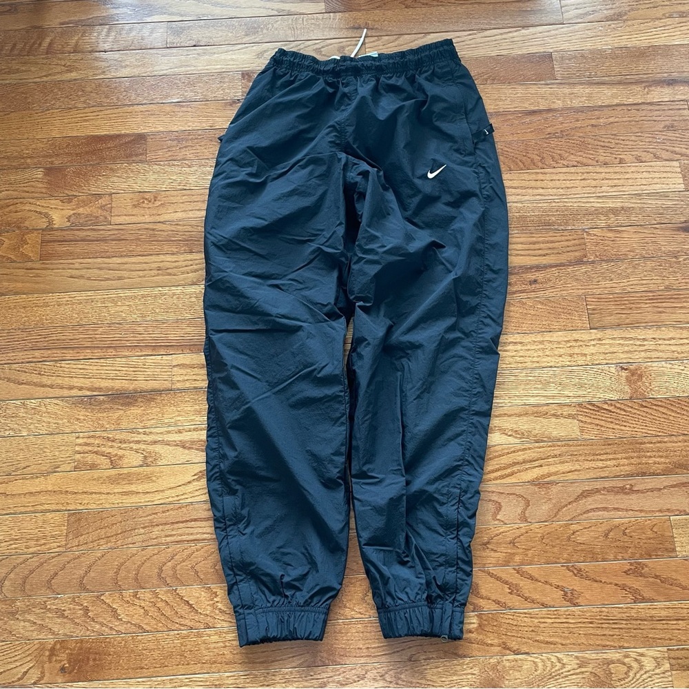 Nike Solo Swoosh Track Pants Unisex Small Black